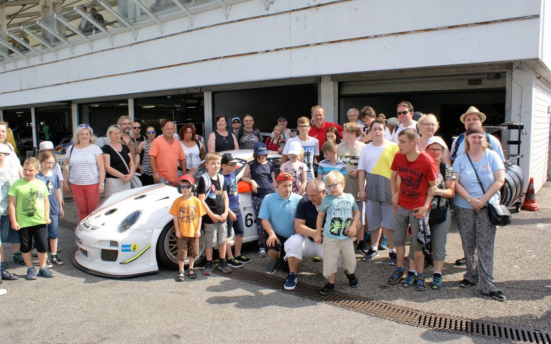 Herzkranke Kinder am Hockenheimring