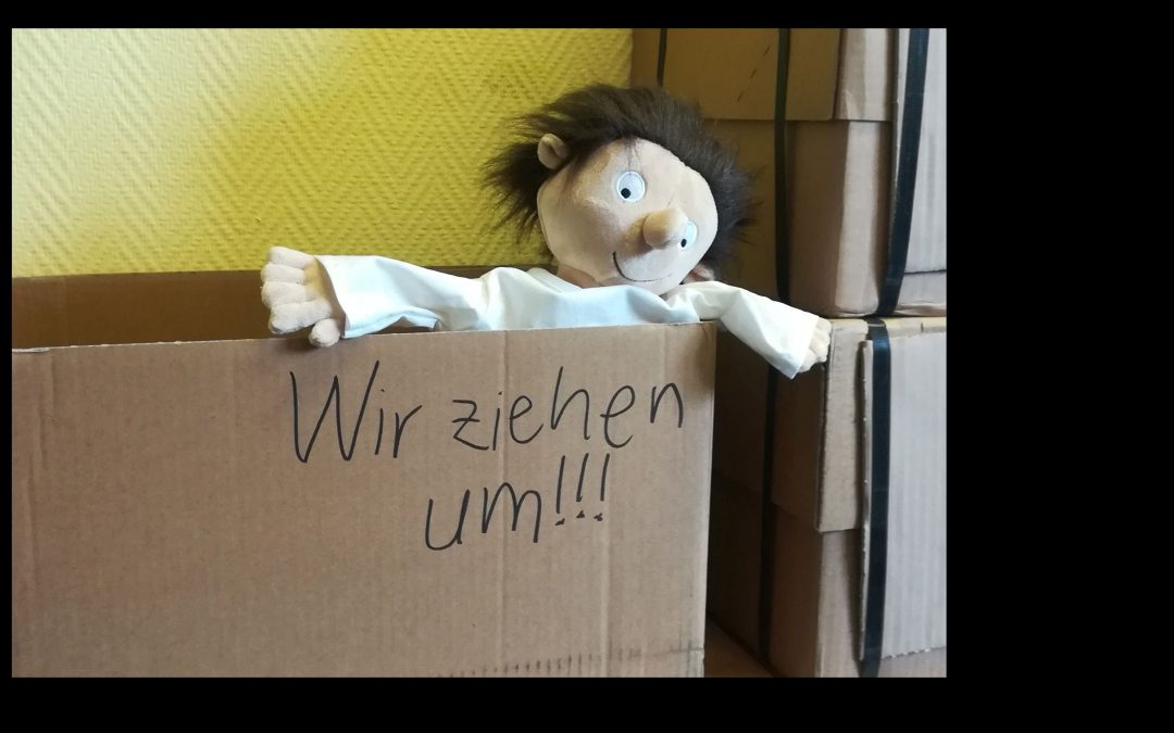 Wir ziehen um!