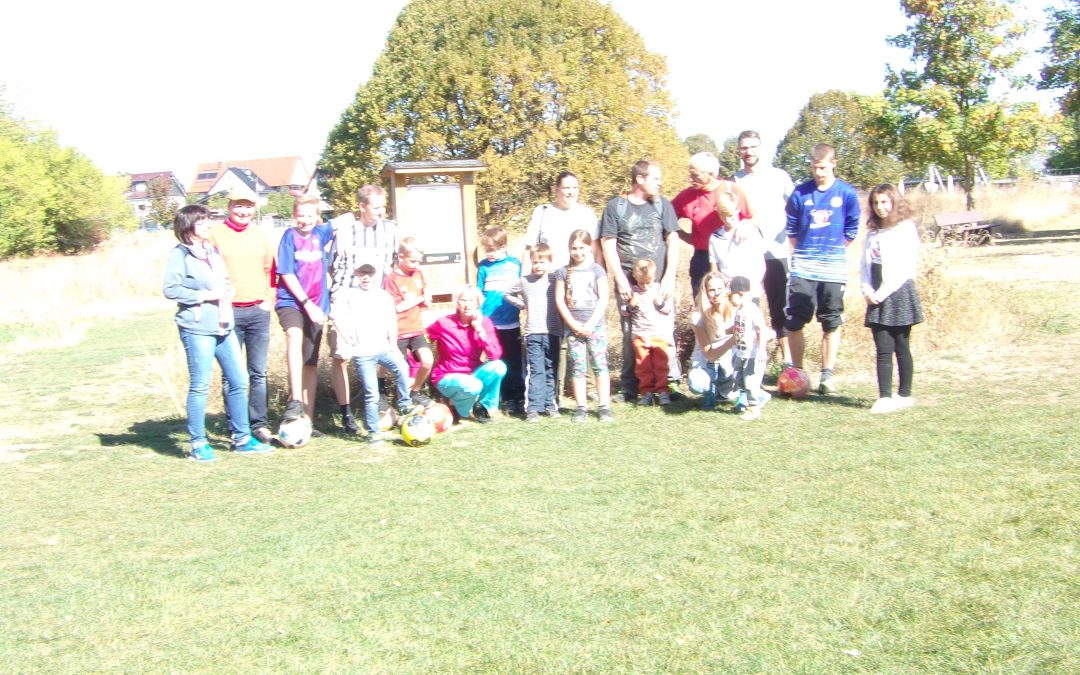 Fußballgolf für herzkranke Kinder