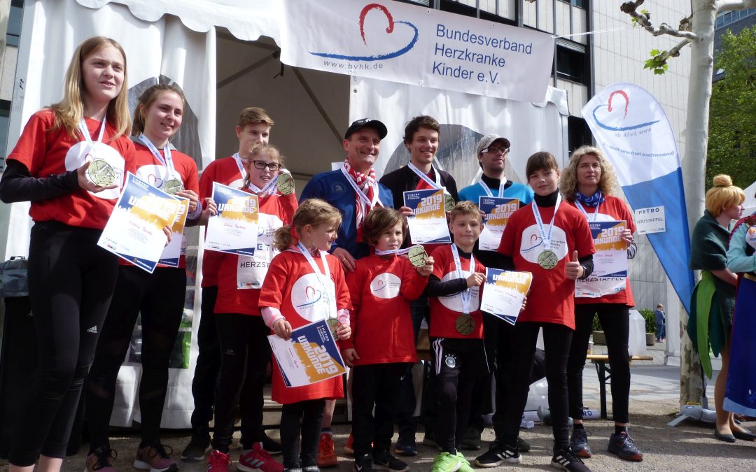 Marathon-Staffellauf, 28.04.2019 in Düsseldorf