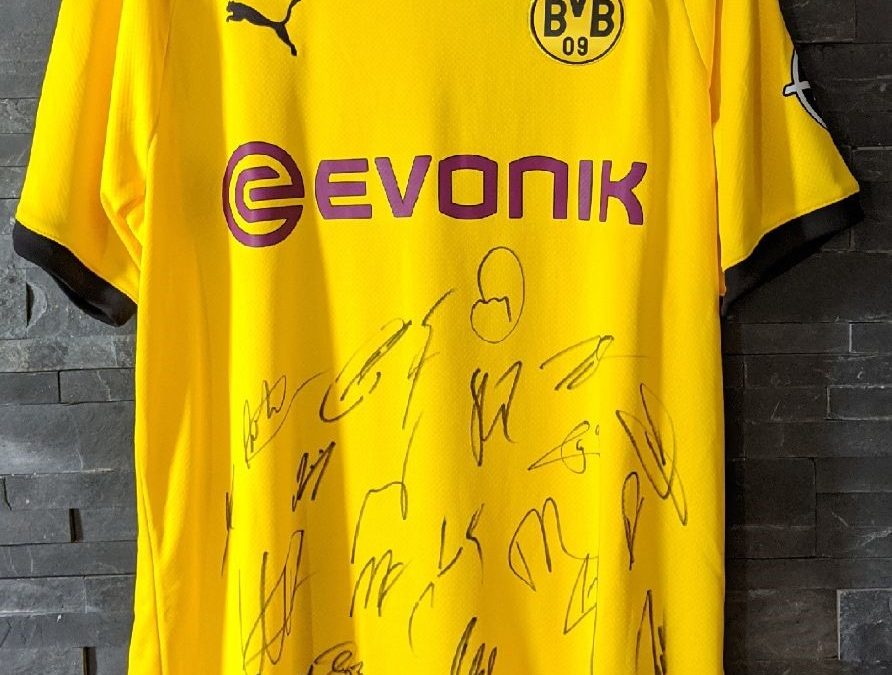 Versteigerung signiertes BVB-Trikot