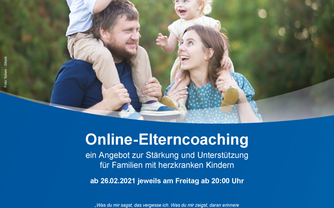 Online Coaching für Familien mit Herzkindern- Anmeldung ab sofort möglich!